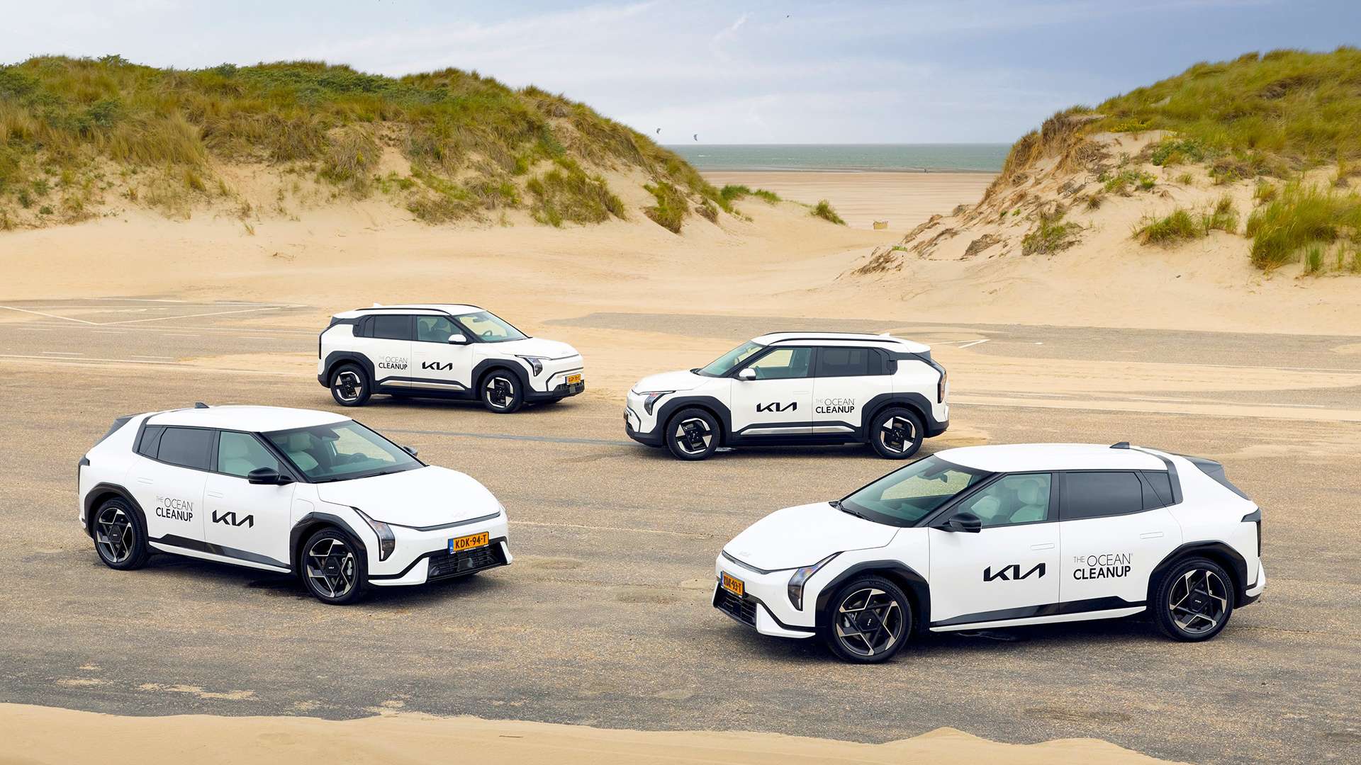 Kia obnovuje flotilu elektrických vozidiel na podporu globálnej misie organizácie The Ocean Cleanup