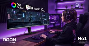 AGON by AOC predstavuje svoje najnovšie herné OLED novinky na veľtrhu Gamescom 2026