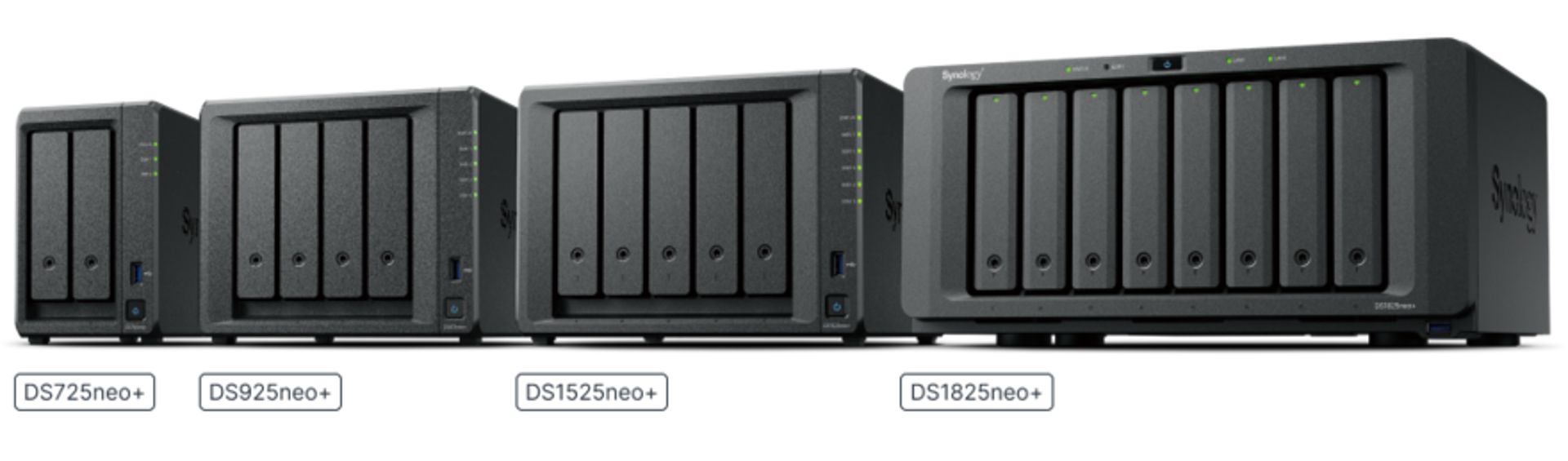 Synology predstavilo rad DiskStation neo+, cenovo dostupnejšiu alternatívu svojich stolných NAS