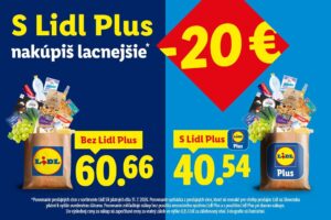 Skenovať Lidl Plus sa oplatí: Ušetrite viac ako 30% z nákupu