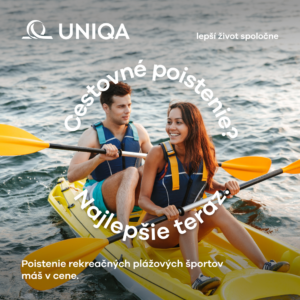 UNIQA spustila letnú kampaň: Rekreačné športy sú v cestovnom poistení už v základe, rodiny navyše cestujú so zľavou až 50 %