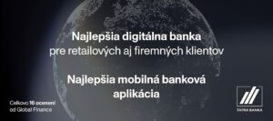 Tatra banka potvrdila pozíciu lídra digitálneho bankovníctva v regióne