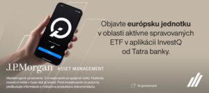 InvestQ prináša do investičnej ponuky fondy od J.P. Morgan Asset Management