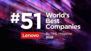 Lenovo v rebricku Worlds Best Companies