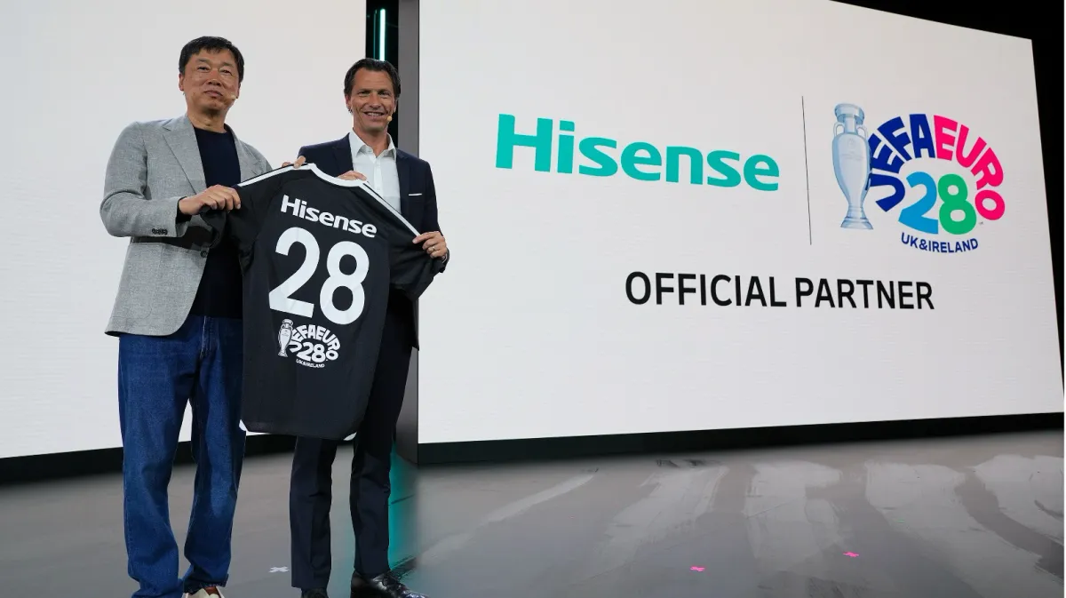 Hisense pokračuje v dlhodobom partnerstve s UEFA. Stáva sa oficiálnym partnerom UEFA EURO 2028