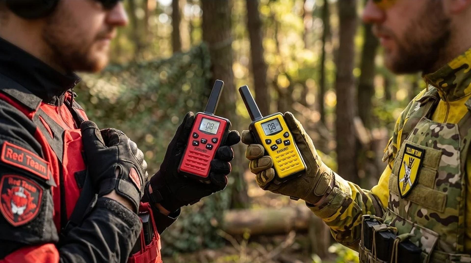 Predstavujeme EVOLVEO FreeTalk 2W: Výkonné vysielačky s dosahom až 15 km a vysoko čistým zvukom