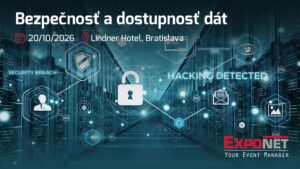 AI mení útoky, regulácia mení pravidlá. Konferencia Bezpečnosť a dostupnosť dát 2026 ponúkne praktické pohľady na aktuálne výzvy kybernetickej bezpečnosti