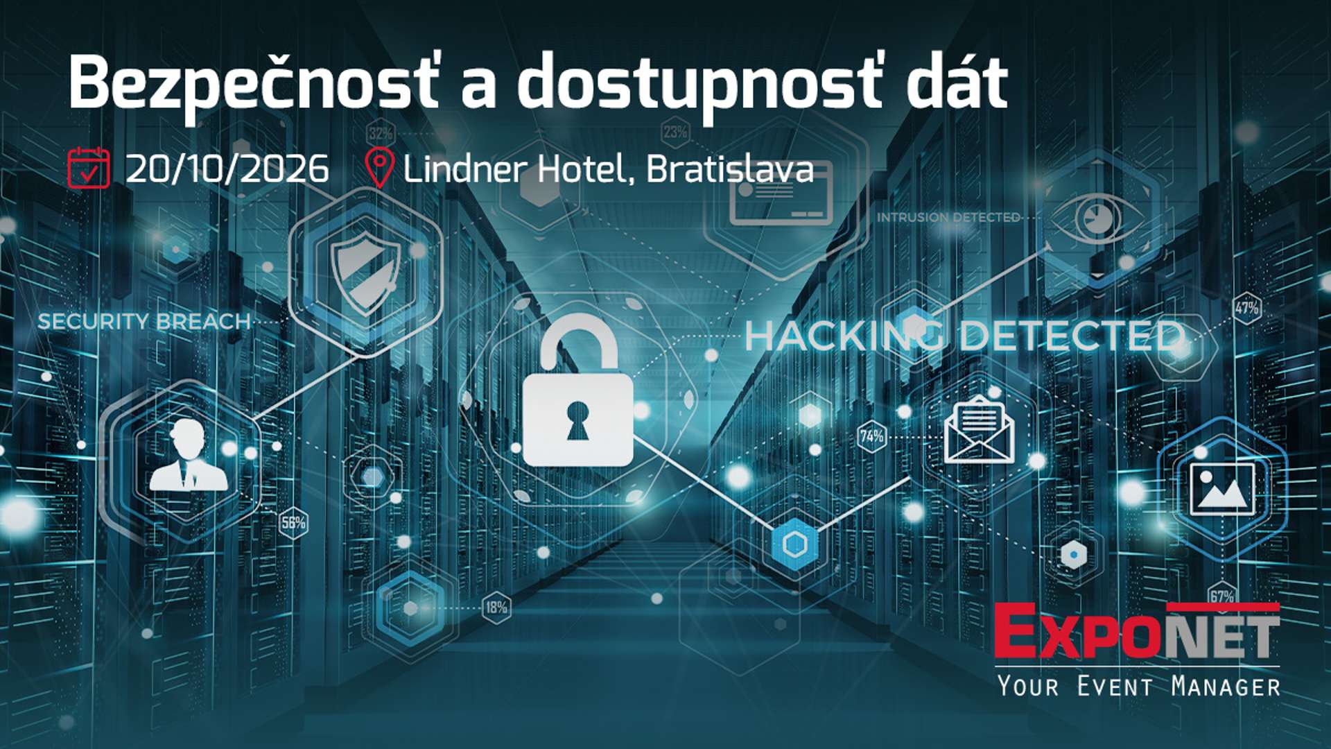 AI mení útoky, regulácia mení pravidlá. Konferencia Bezpečnosť a dostupnosť dát 2026 ponúkne praktické pohľady na aktuálne výzvy kybernetickej bezpečnosti