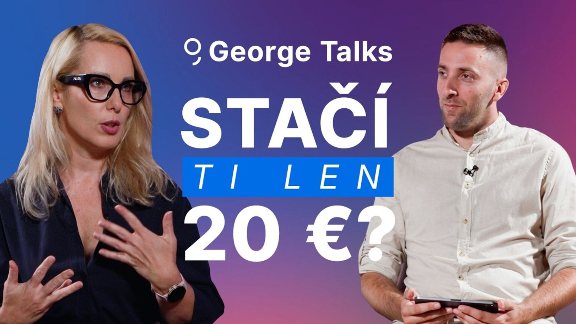 Slovenská sporiteľňa spúšťa nový vzdelávací podcast George Talks