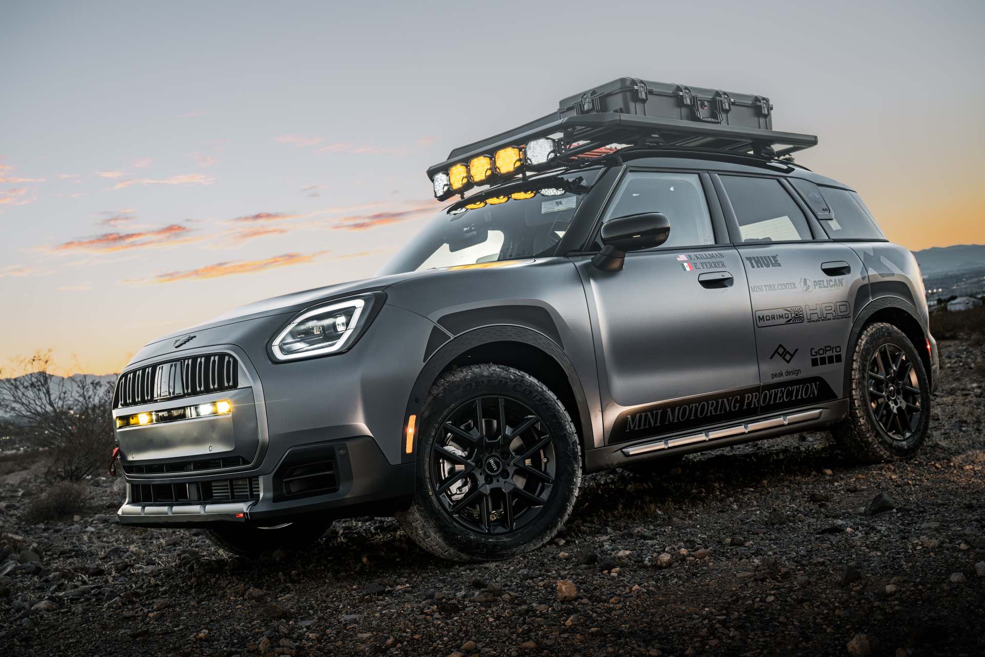 MINI štartuje na svojej vôbec prvej Rebelle Rally s novým MINI Countryman Untamed Edition