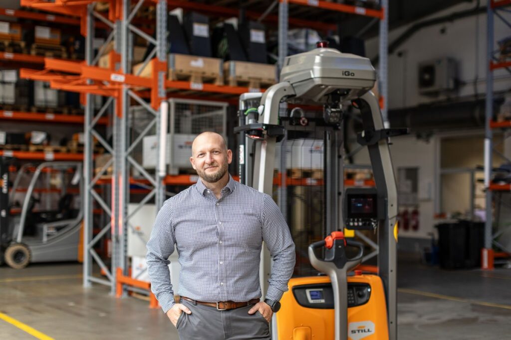 Josef Murgaš, riaditeľ divízie Intralogistic Solutions pre Českú republiku a Slovensko